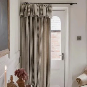 Classic Linen Striped Curtains