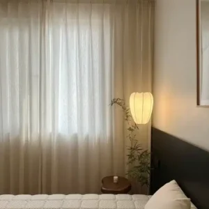 Wool Blend Linen Sheer Curtains